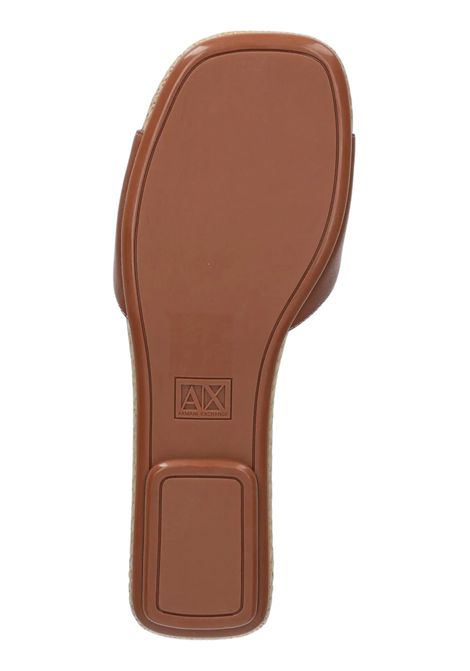 Ciabatte con fascia e logo ARMANI EXCHANGE | Sandali | XDP055 XV92101816